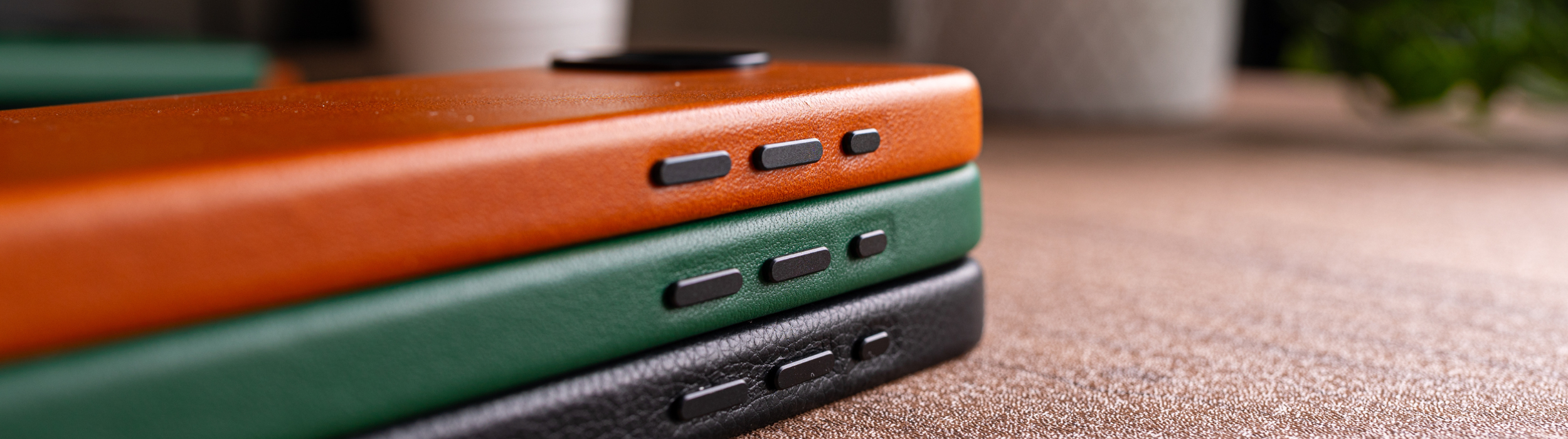 Metro Slim Leather Cases
