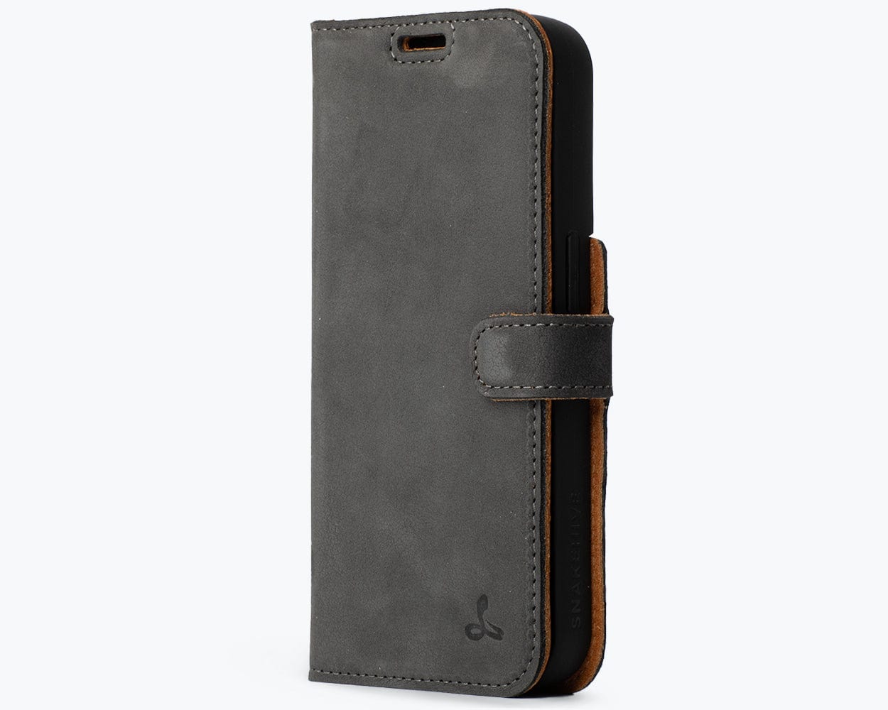 Apple iPhone 15 Pro - Vintage Leather Wallet Phone Case