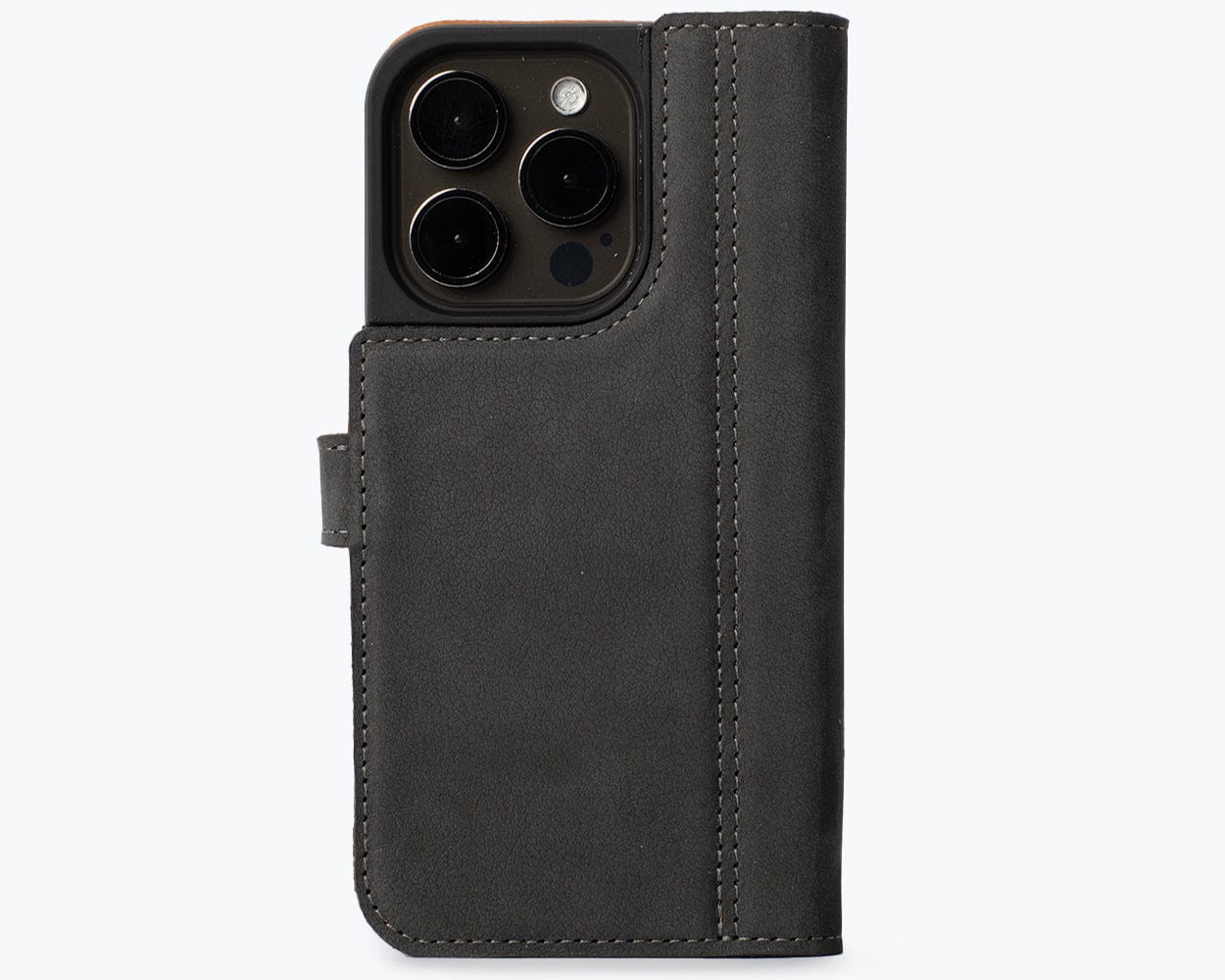 Apple iPhone 15 Pro - Vintage Leather Wallet Phone Case