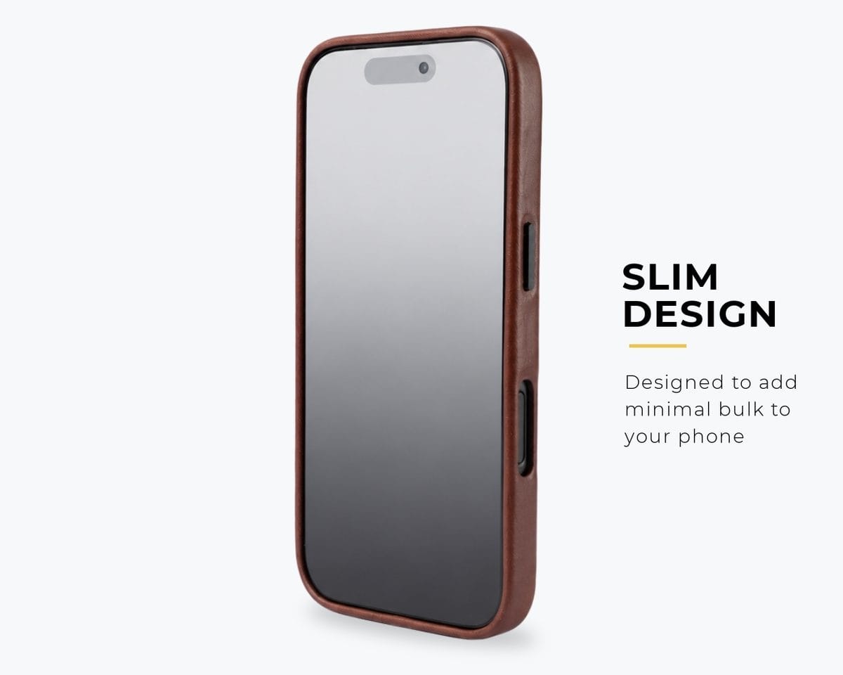 Snakehive Metro Bumper Case Apple iPhone 17 Pro Max - Metro Slim Leather Phone Case Metro Slim Leather Phone Case for Apple iPhone 17 Pro Max
