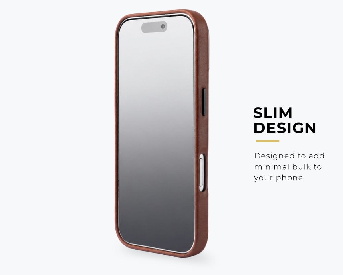 Snakehive Metro Bumper Case Apple iPhone 17 Pro - Metro Slim Leather Phone Case Metro Slim Leather Phone Case for Apple iPhone 17 Pro