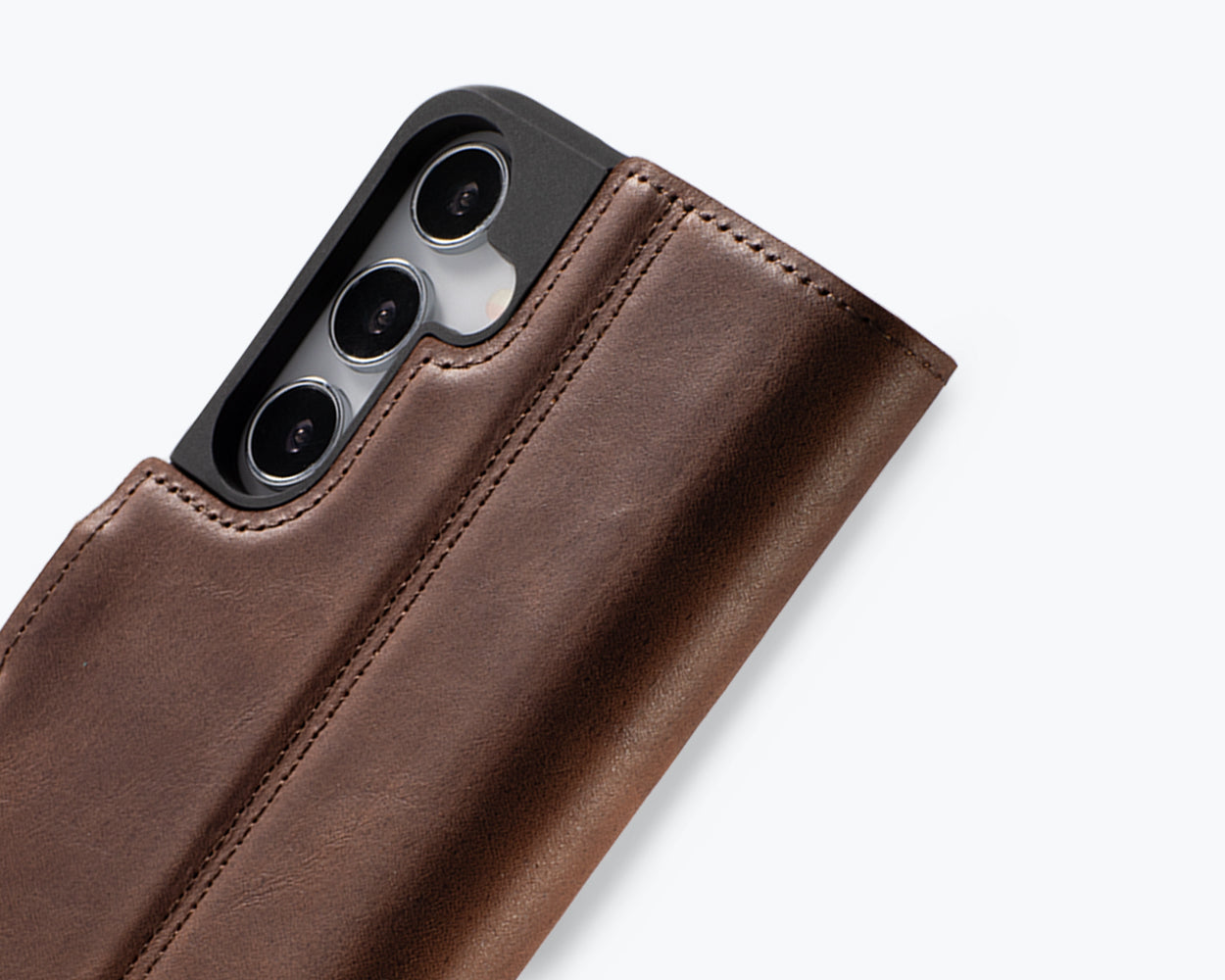 Samsung Galaxy S24 Plus - Vintage Leather Wallet Phone Case