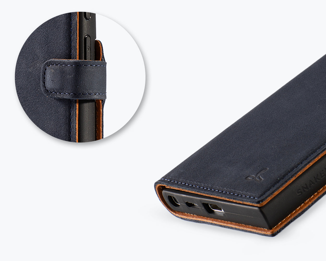 Samsung Galaxy S25 Ultra - Vintage Leather Wallet Phone Case