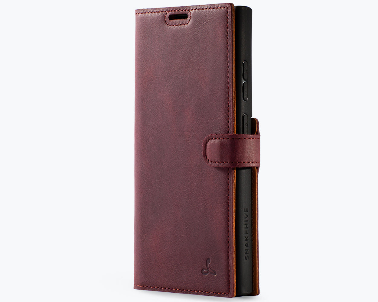 Samsung Galaxy S25 Ultra - Vintage Leather Wallet Phone Case