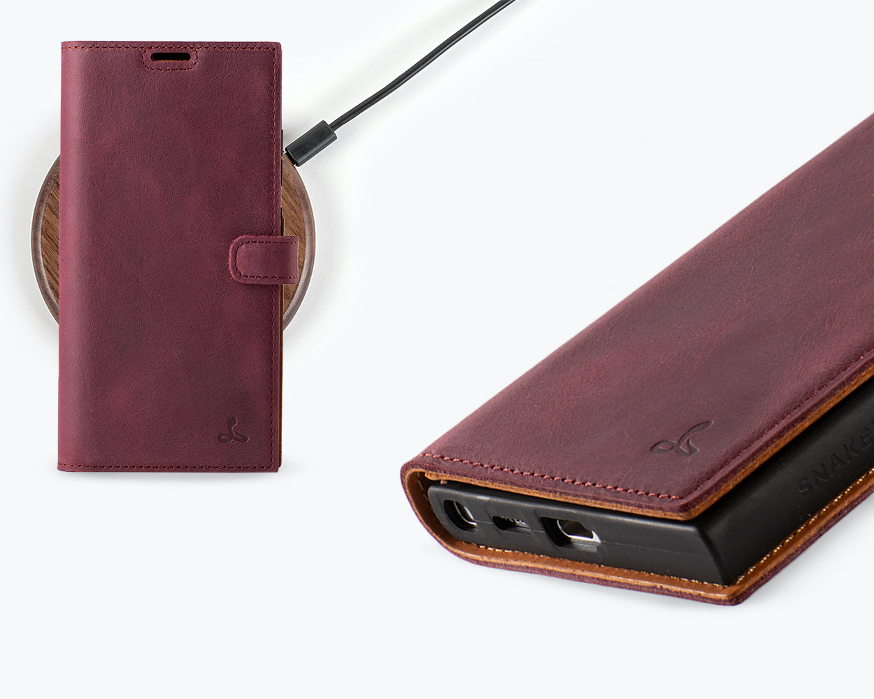 Samsung Galaxy S25 Ultra - Vintage Leather Wallet Phone Case