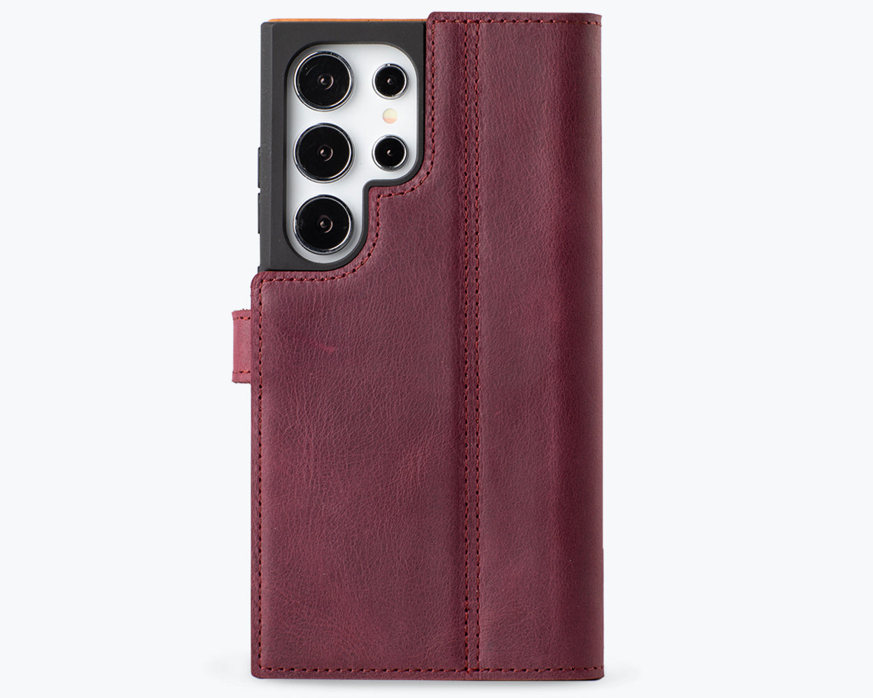 Samsung Galaxy S25 Ultra - Vintage Leather Wallet Phone Case