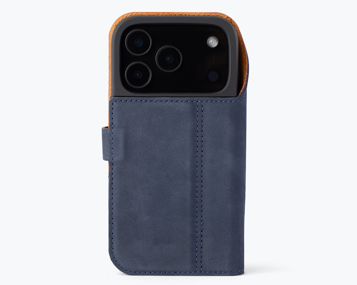 Apple iPhone 17 Pro - Vintage Leather Wallet Phone Case