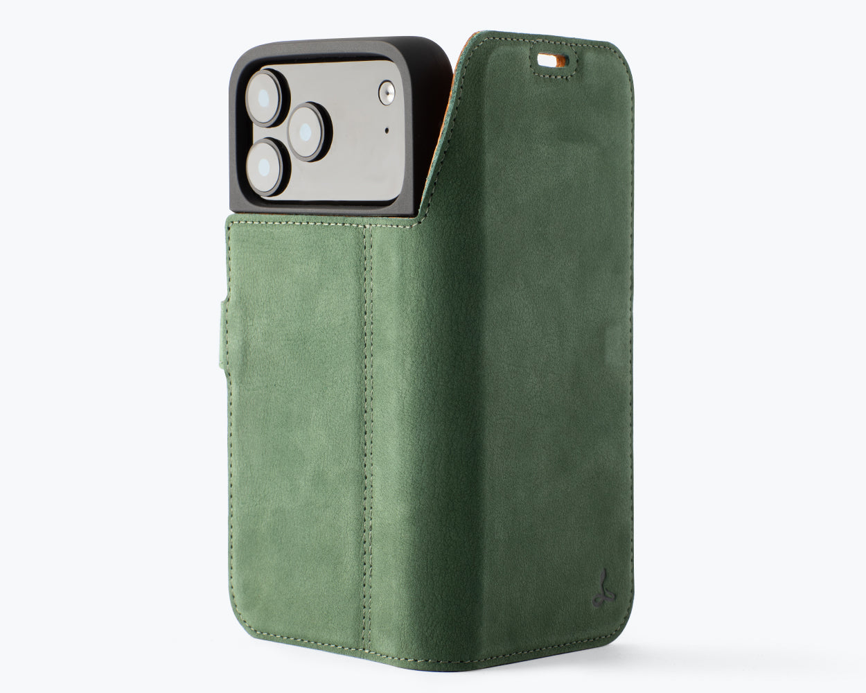 Apple iPhone 17 Pro Max - Vintage Leather Wallet Phone Case