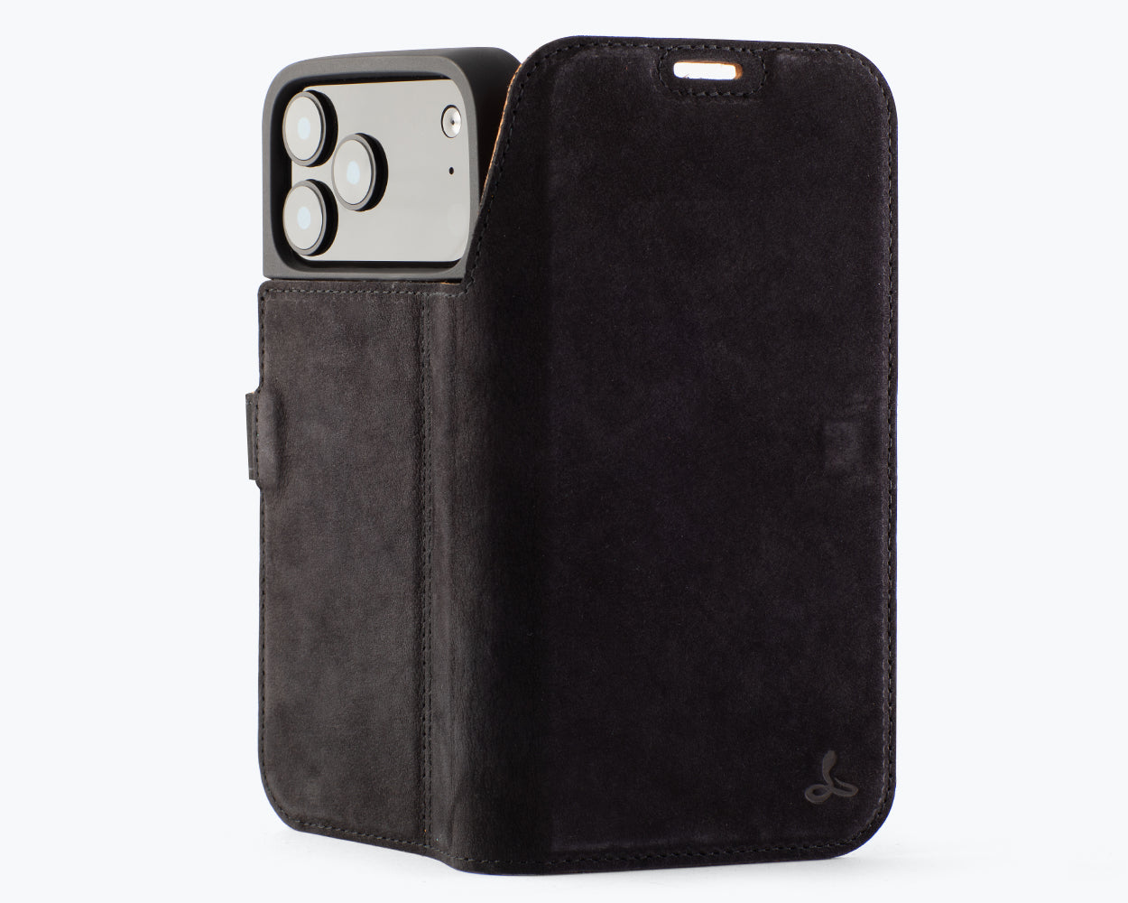 Apple iPhone 17 Pro Max - Vintage Leather Wallet Phone Case