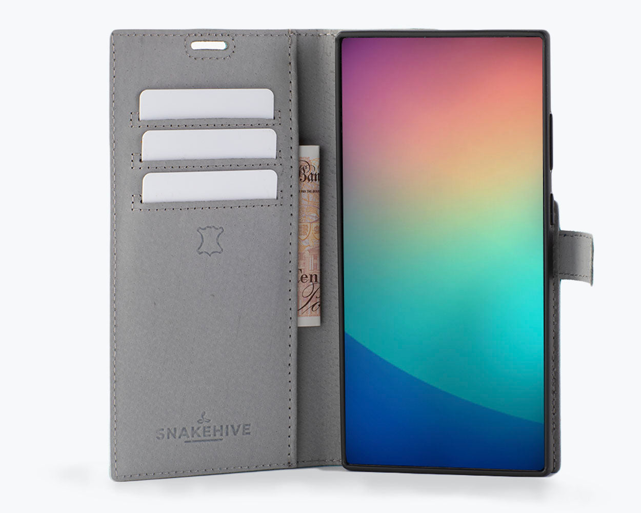 Samsung Galaxy S23 - Vintage Leather Wallet Phone Case