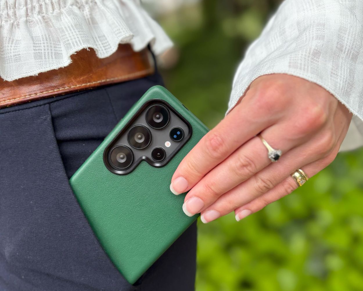 Samsung Galaxy S26 Ultra - Metro Slim Leather Phone Case