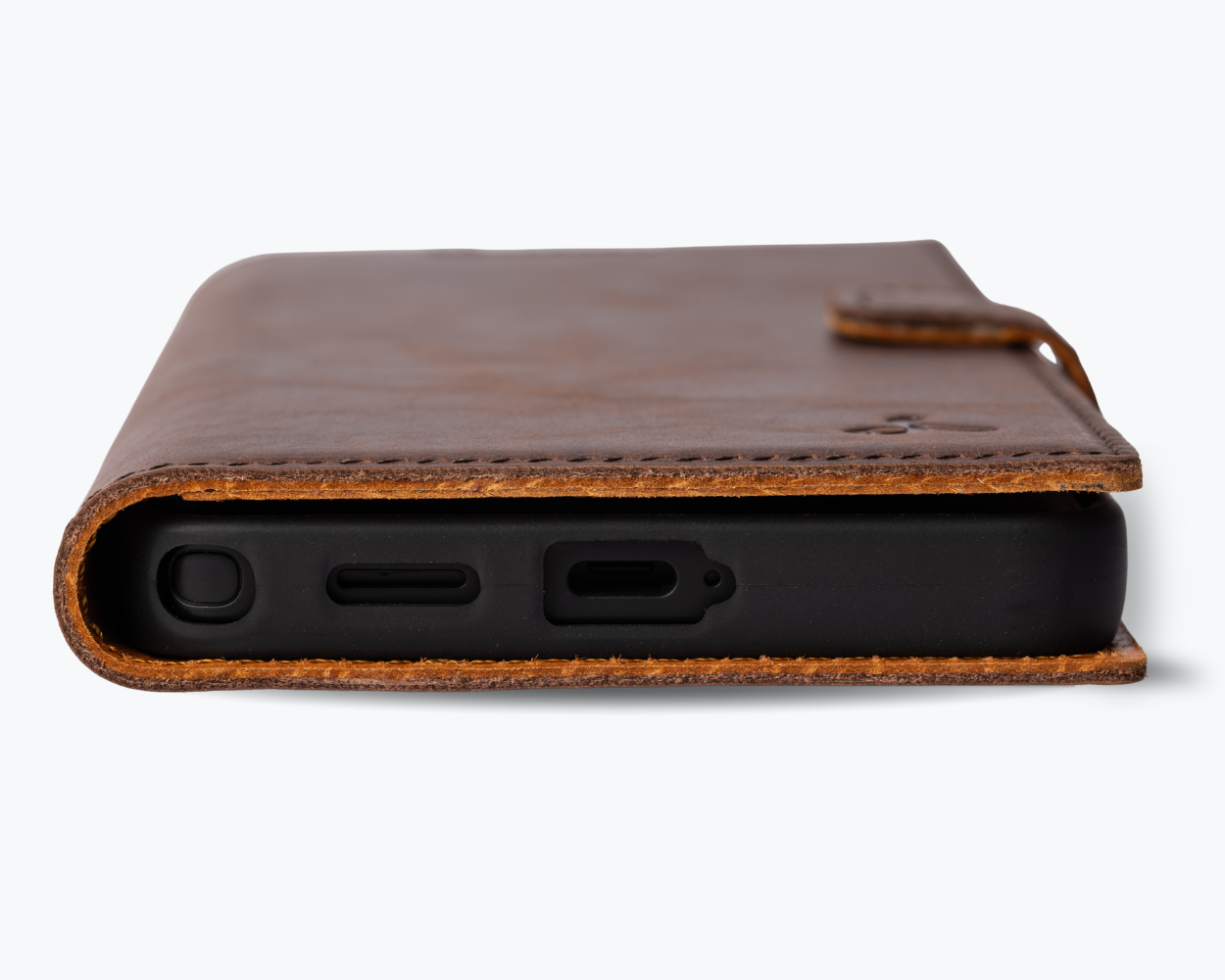 Samsung Galaxy S26 Ultra - Vintage Leather Wallet Phone Case