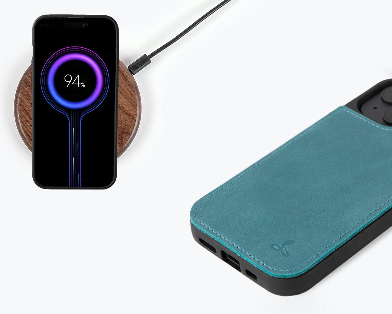 Apple iPhone 15 - Vintage Leather Back Case