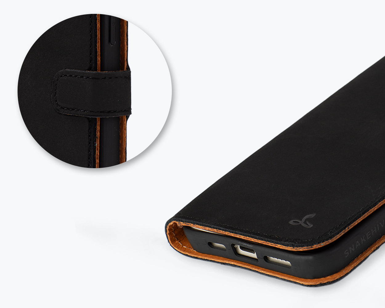Apple iPhone 15 Plus - Vintage Leather Wallet Phone Case