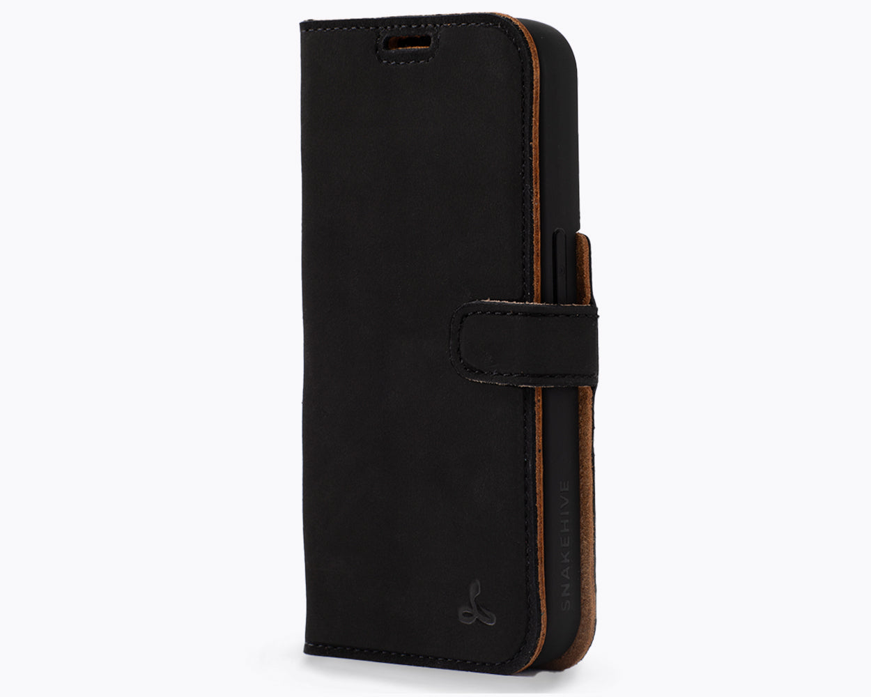 Apple iPhone 15 Pro - Vintage Leather Wallet Phone Case