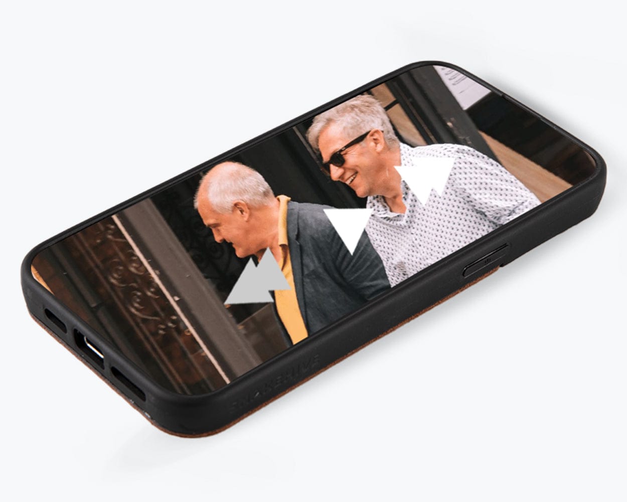 Apple iPhone 15 Pro Max - Vintage Leather Back Case