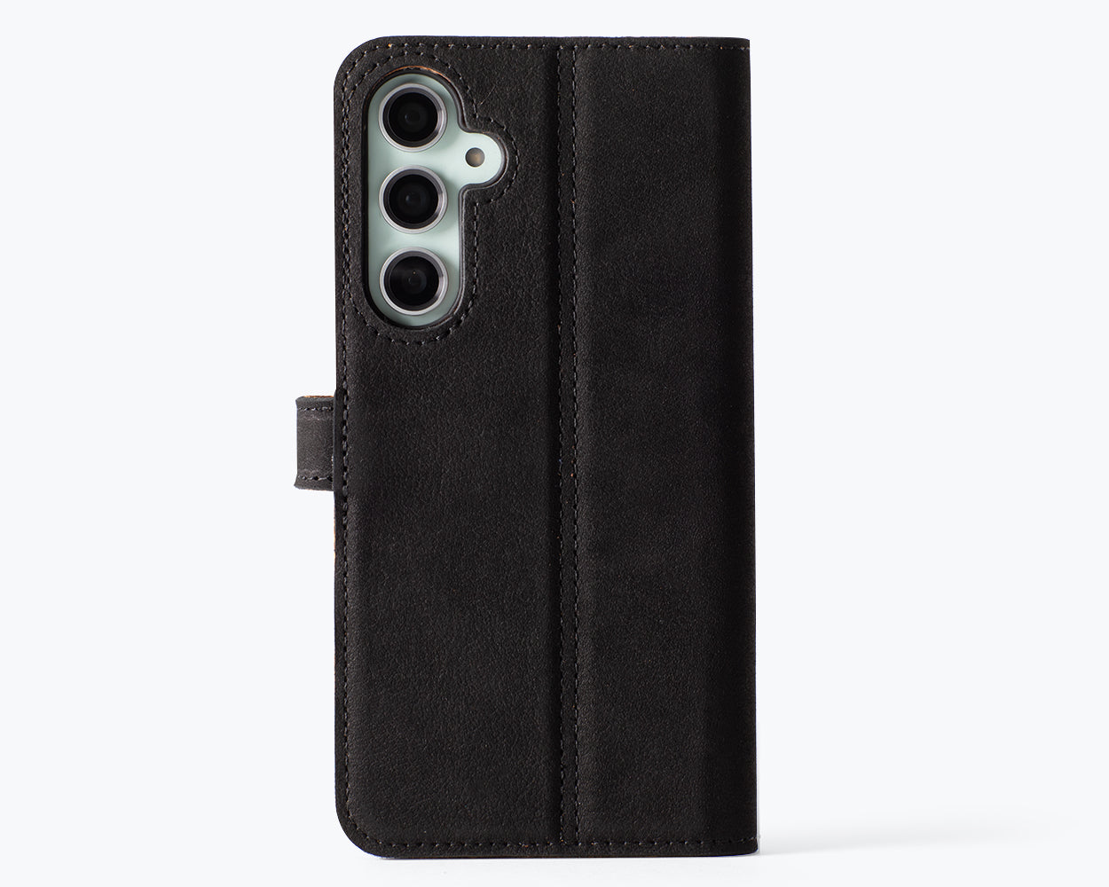 Samsung Galaxy S24 FE - Vintage Leather Wallet Phone Case