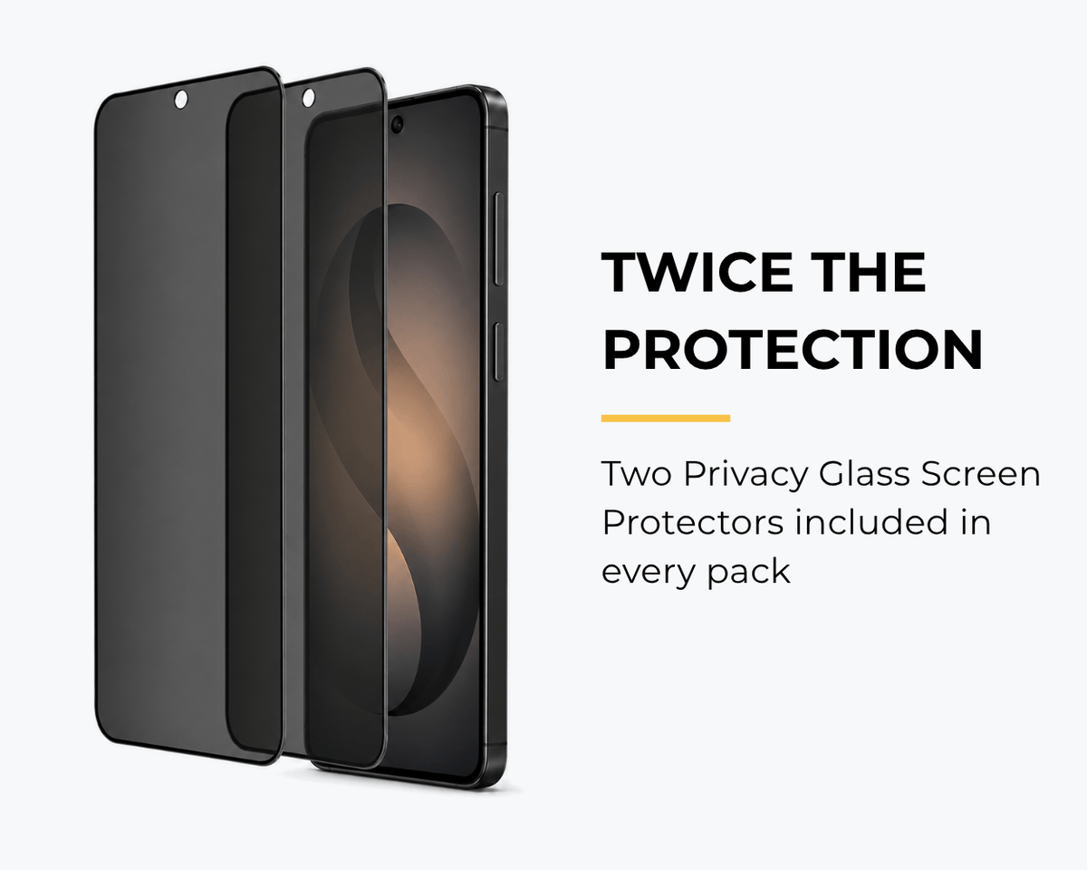 Snakehive Privacy Glass Samsung Galaxy S24 - Privacy Glass Screen Protector (x2) Privacy Glass Screen Protector (x2) for Samsung Galaxy S24