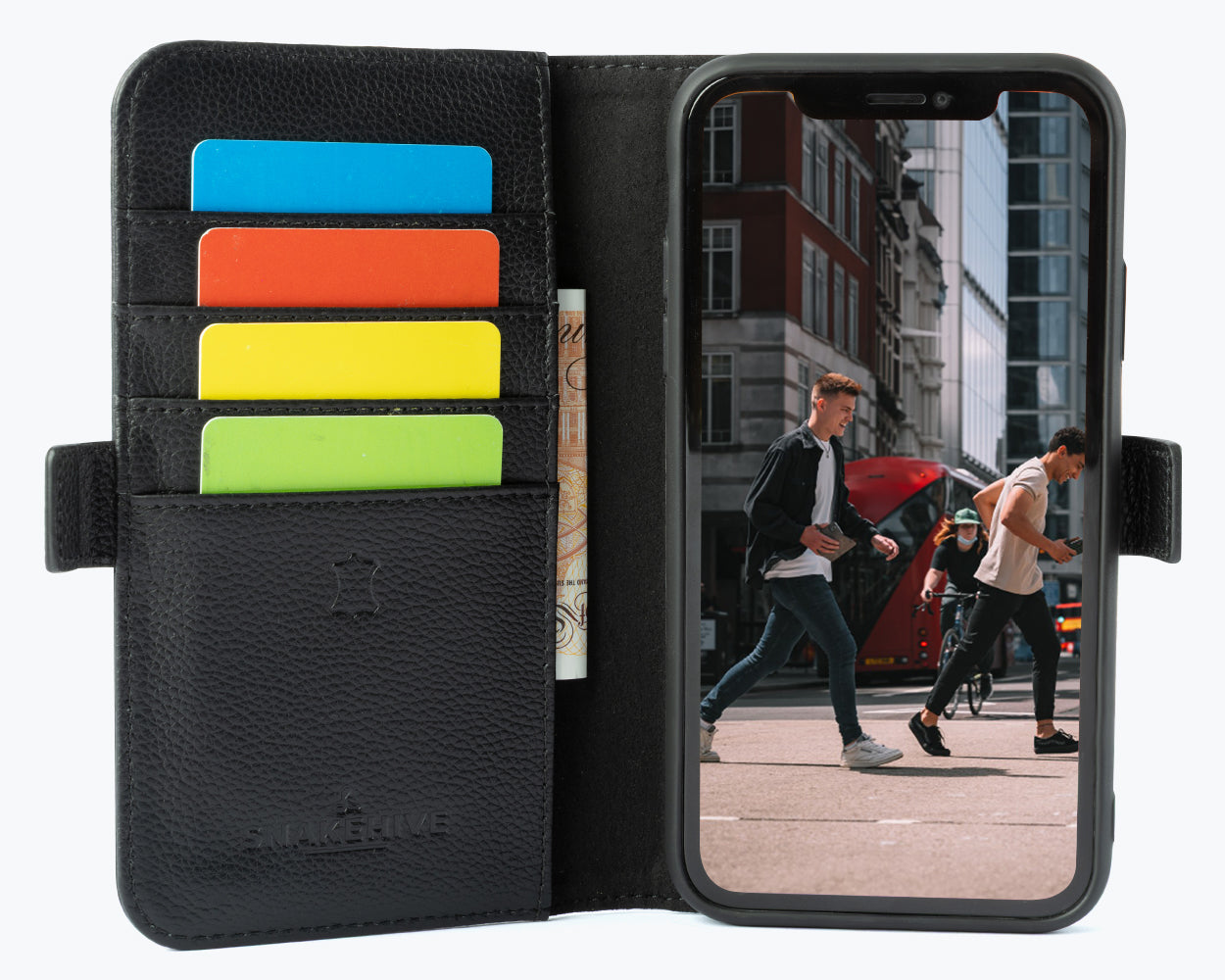 Apple iPhone 11 - Metro Leather Wallet Phone Case