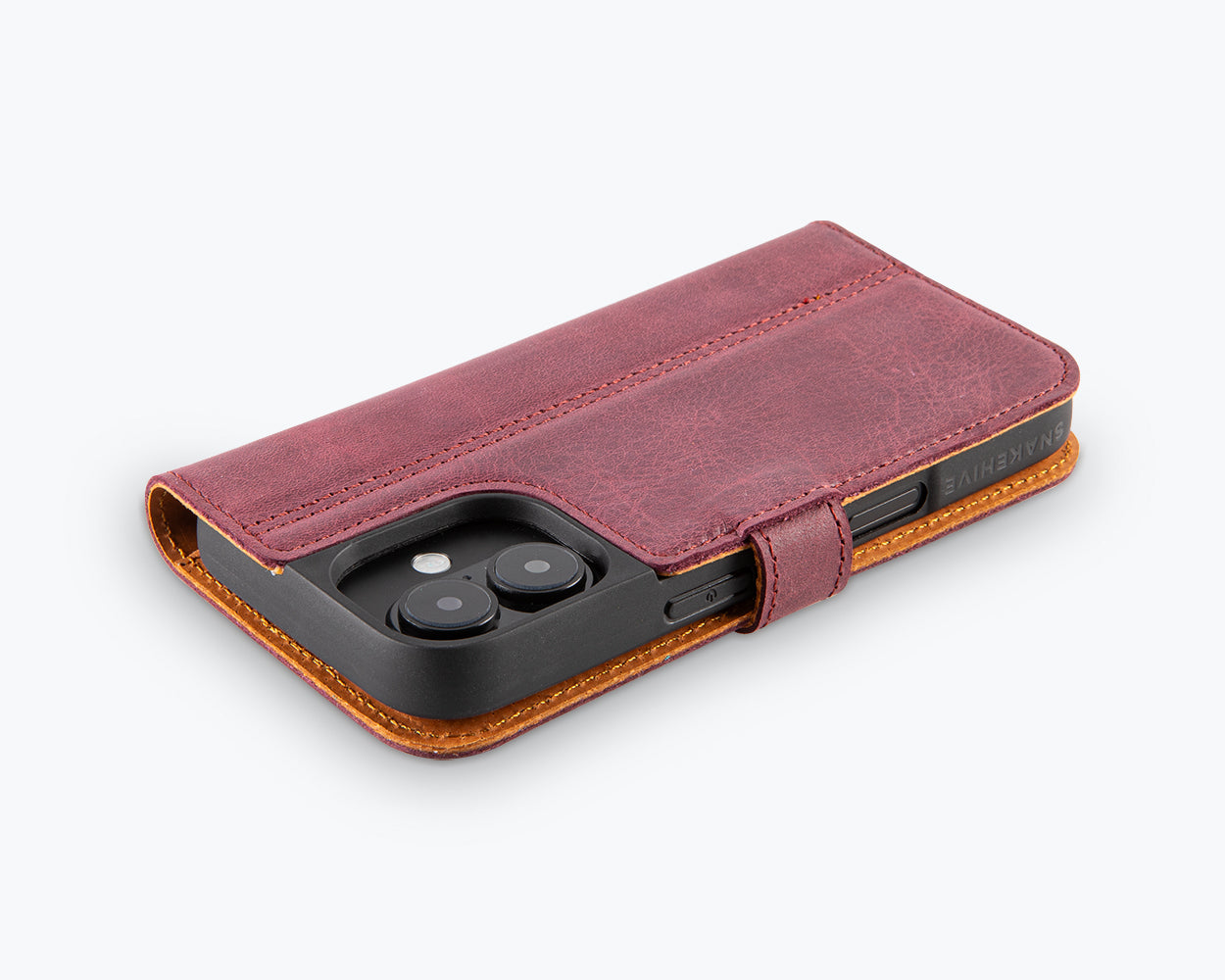Apple iPhone 16 - Vintage Leather Wallet Phone Case