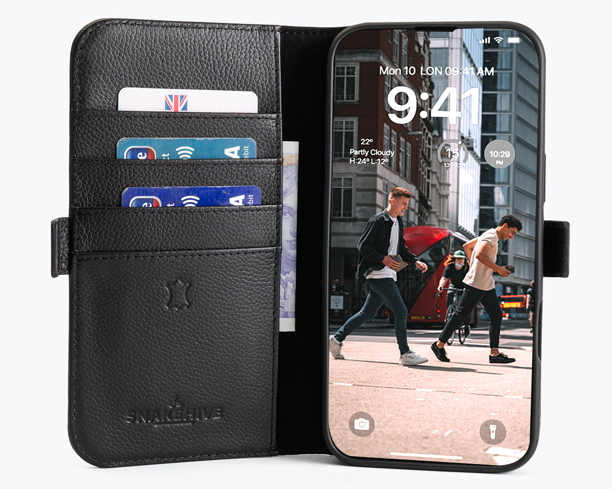 Apple iPhone 16 Pro Max - Metro Leather Wallet Phone Case
