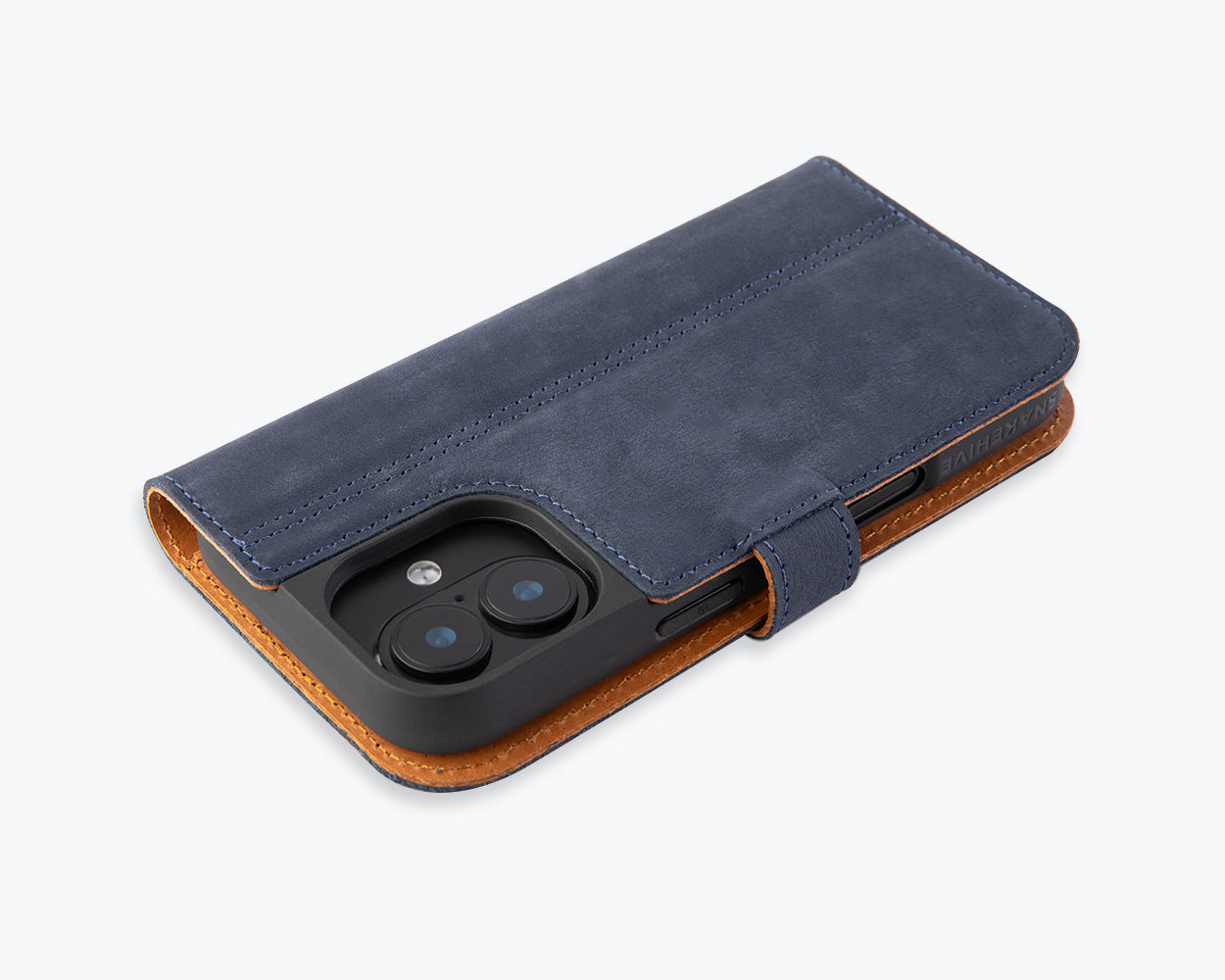 Apple iPhone 17 - Vintage Leather Wallet Phone Case