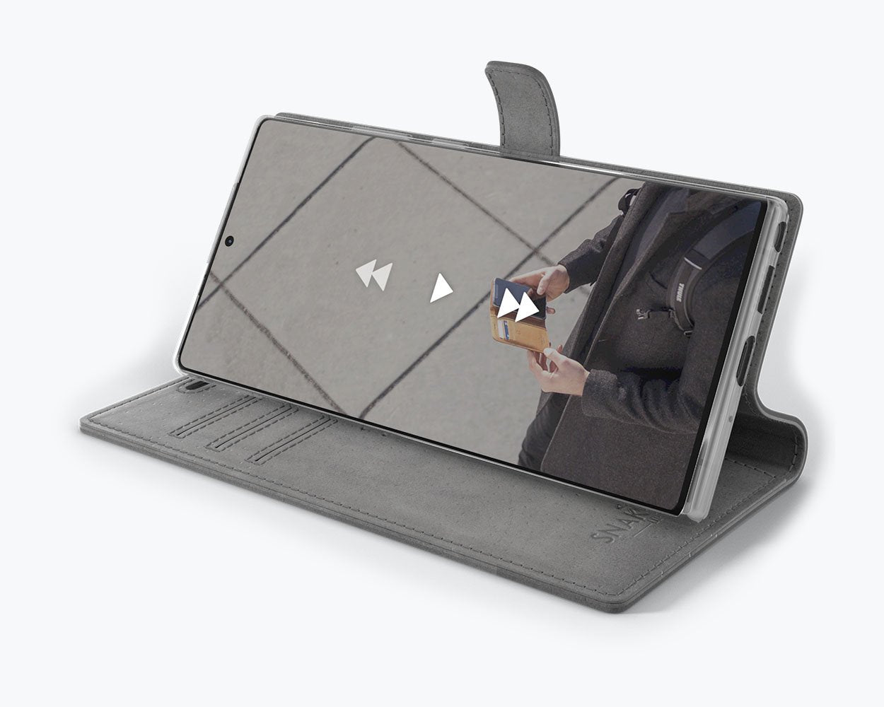 Samsung Galaxy Note 20 Ultra - Vintage Leather Wallet Phone Case