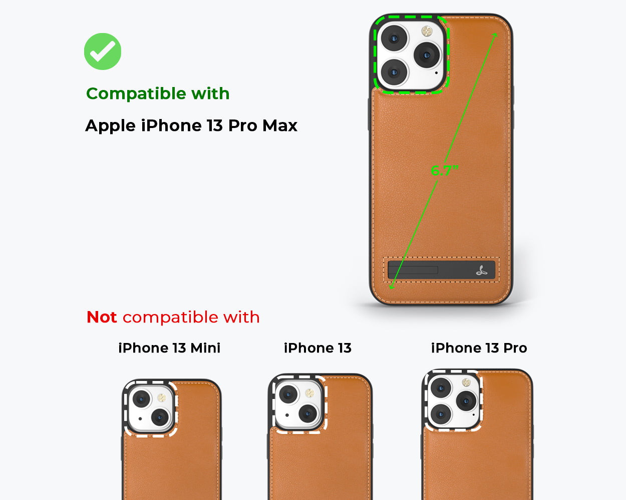 Apple iPhone 13 Pro Max - Metro Leather Phone Case