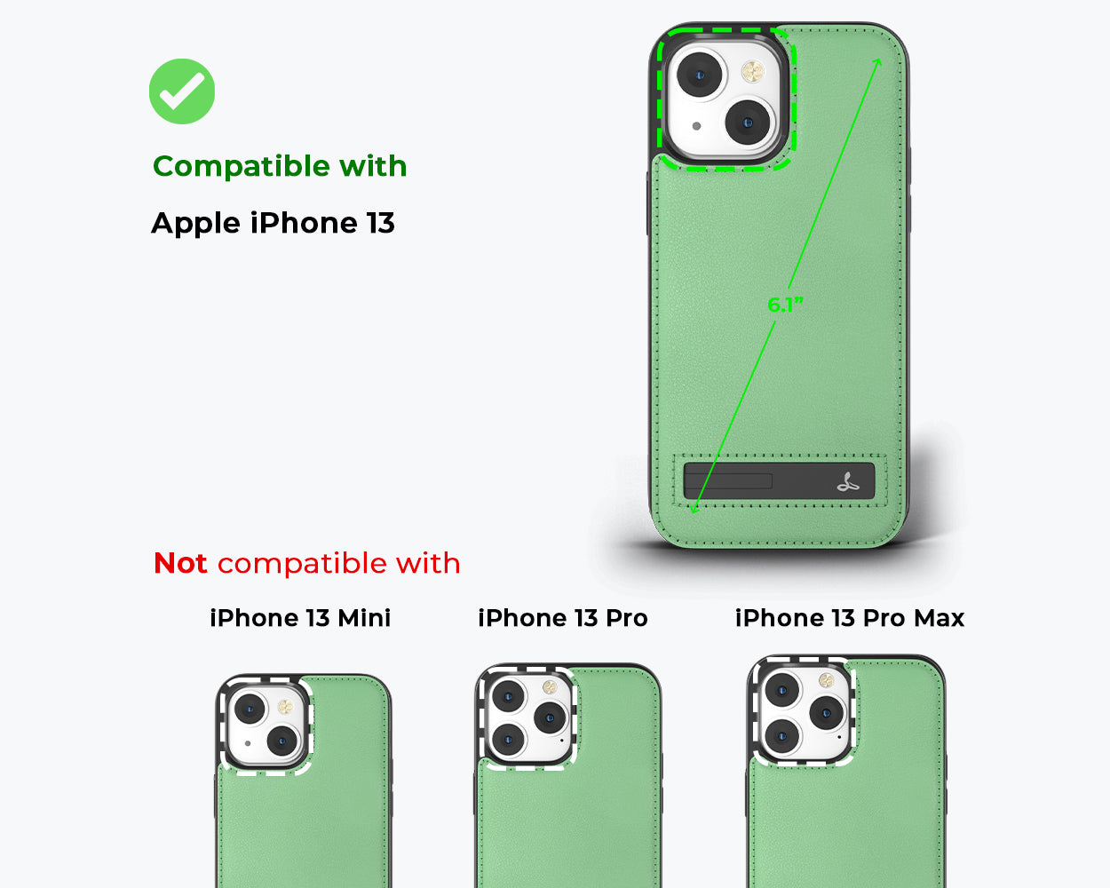 Apple iPhone 13 - Metro Leather Phone Case