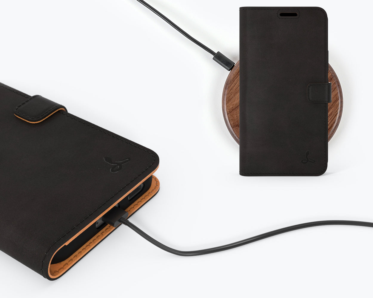Samsung Galaxy S22 - Vintage Leather Wallet Phone Case
