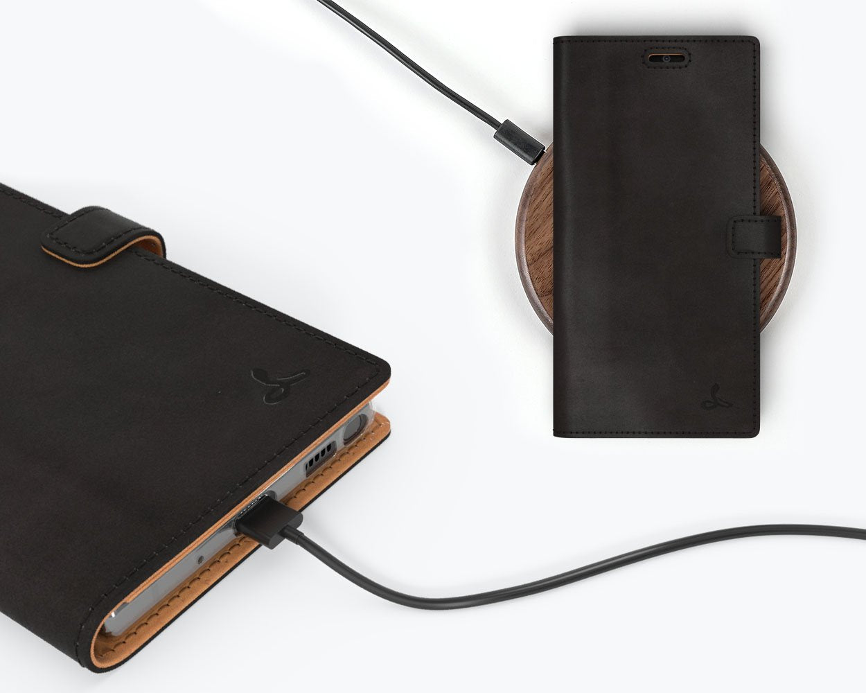 Samsung Galaxy Note 20 - Vintage Leather Wallet Phone Case