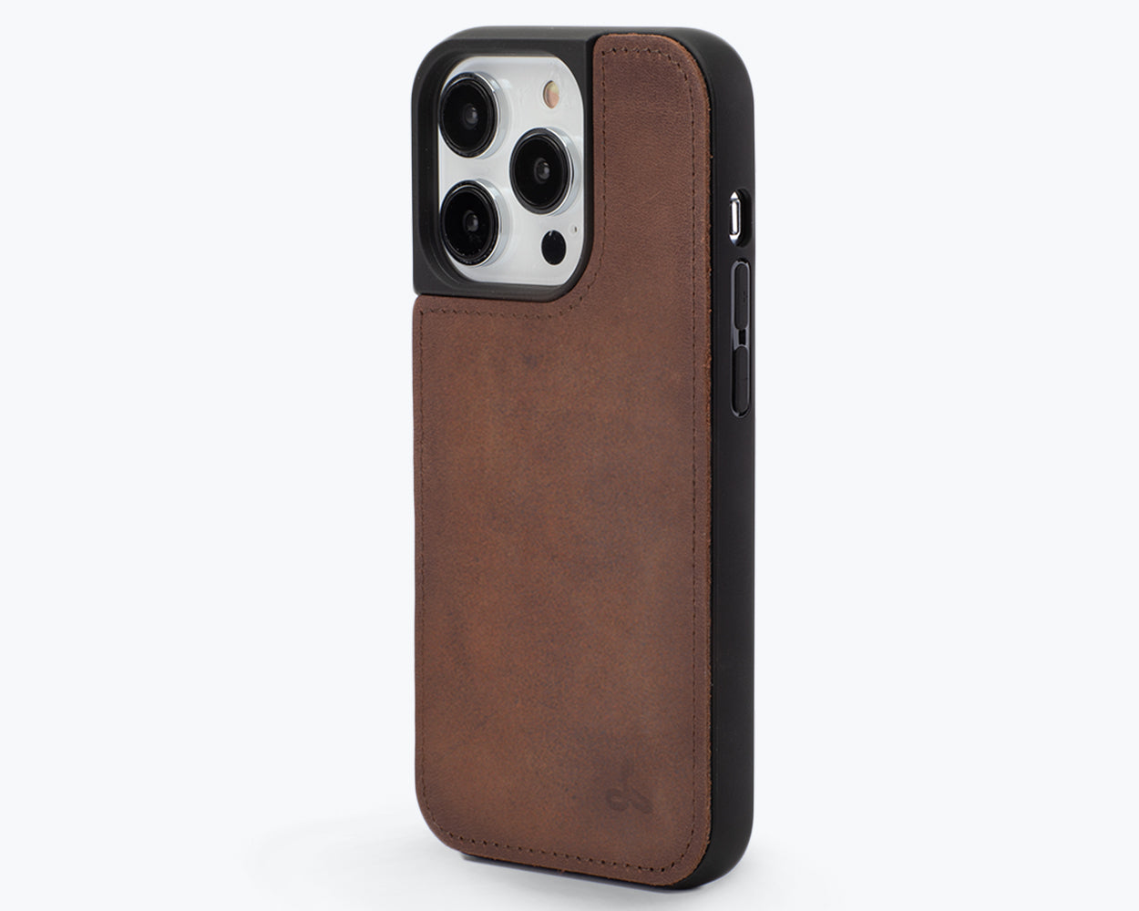 Apple iPhone 14 Pro - Vintage Leather Back Case