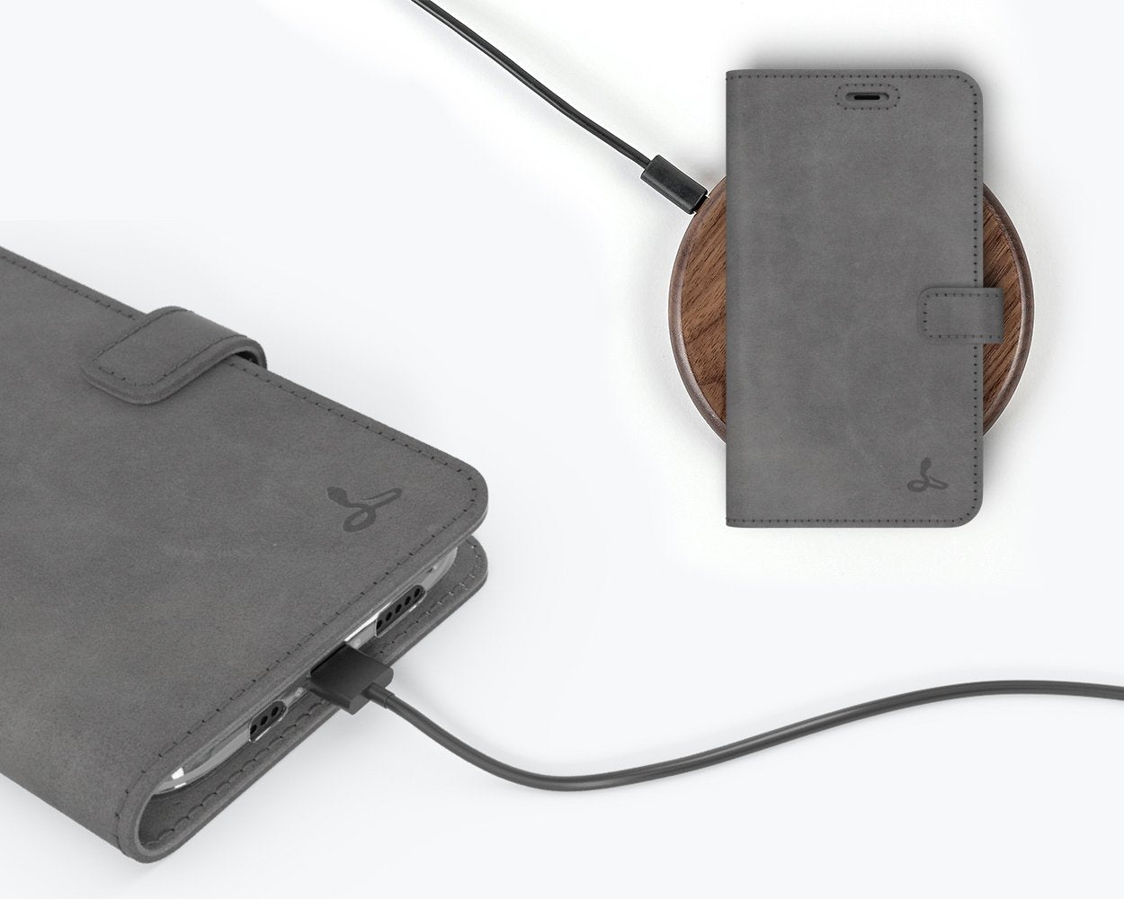 Apple iPhone 11 Pro Max - Vintage Leather Wallet Phone Case