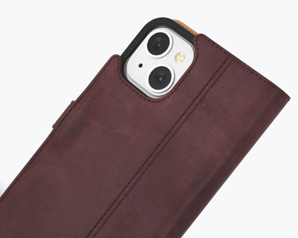 Apple iPhone 13 Mini - Vintage Leather Wallet Phone Case