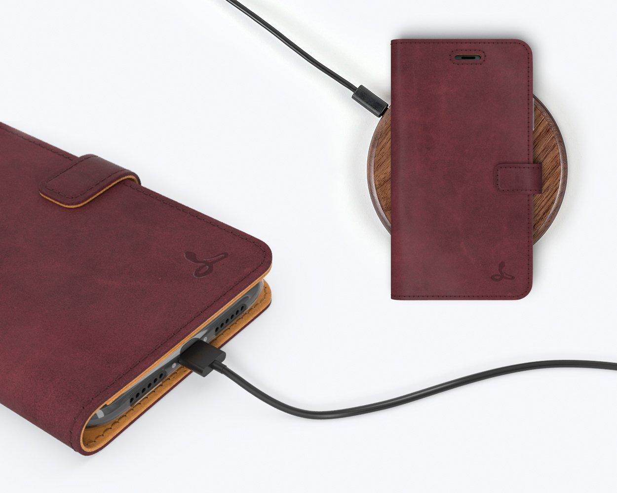 Apple iPhone 11 - Vintage Leather Wallet Phone Case