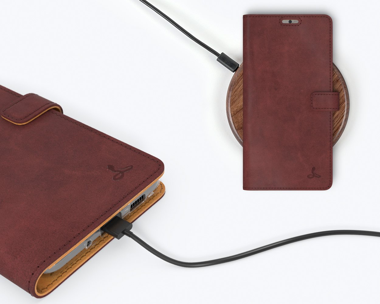 Samsung Galaxy S20 Ultra - Vintage Leather Wallet Phone Case