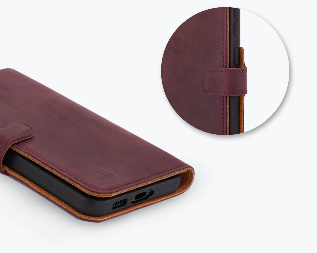 Samsung Galaxy S23 Plus - Vintage Leather Wallet Phone Case