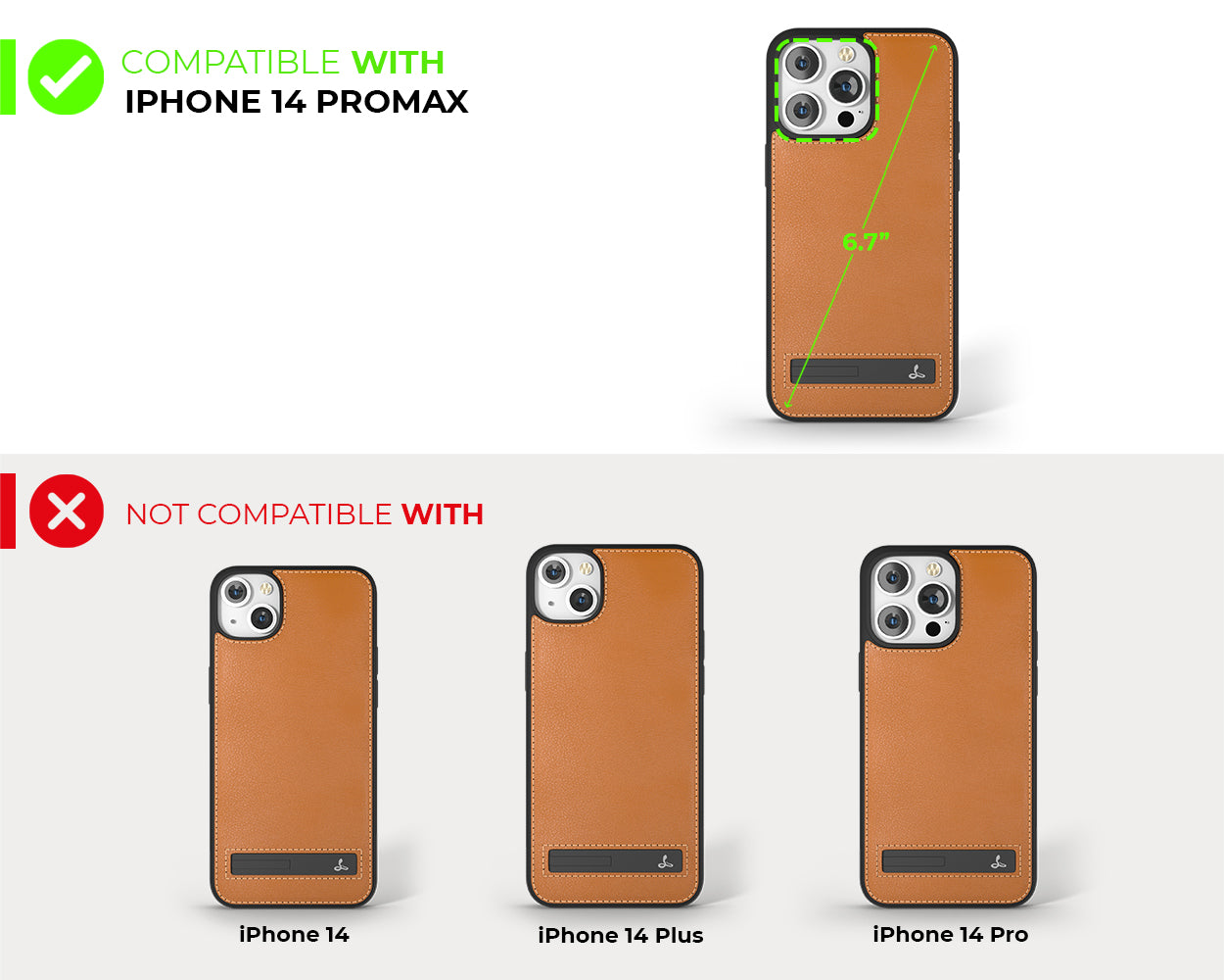 Apple iPhone 14 Pro Max - Metro Leather Phone Case