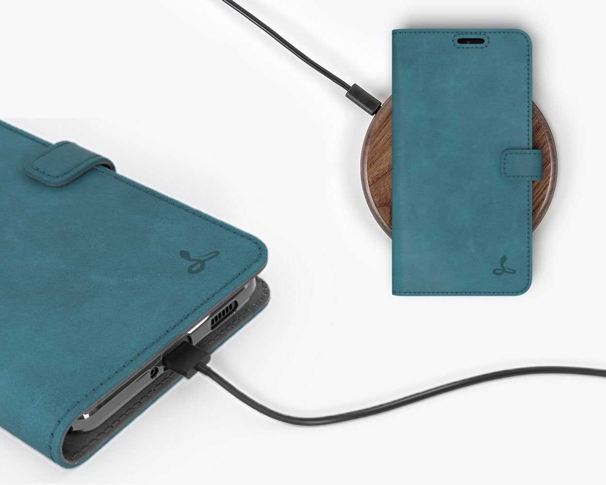 Samsung Galaxy S21 Ultra - Vintage Leather Wallet Phone Case