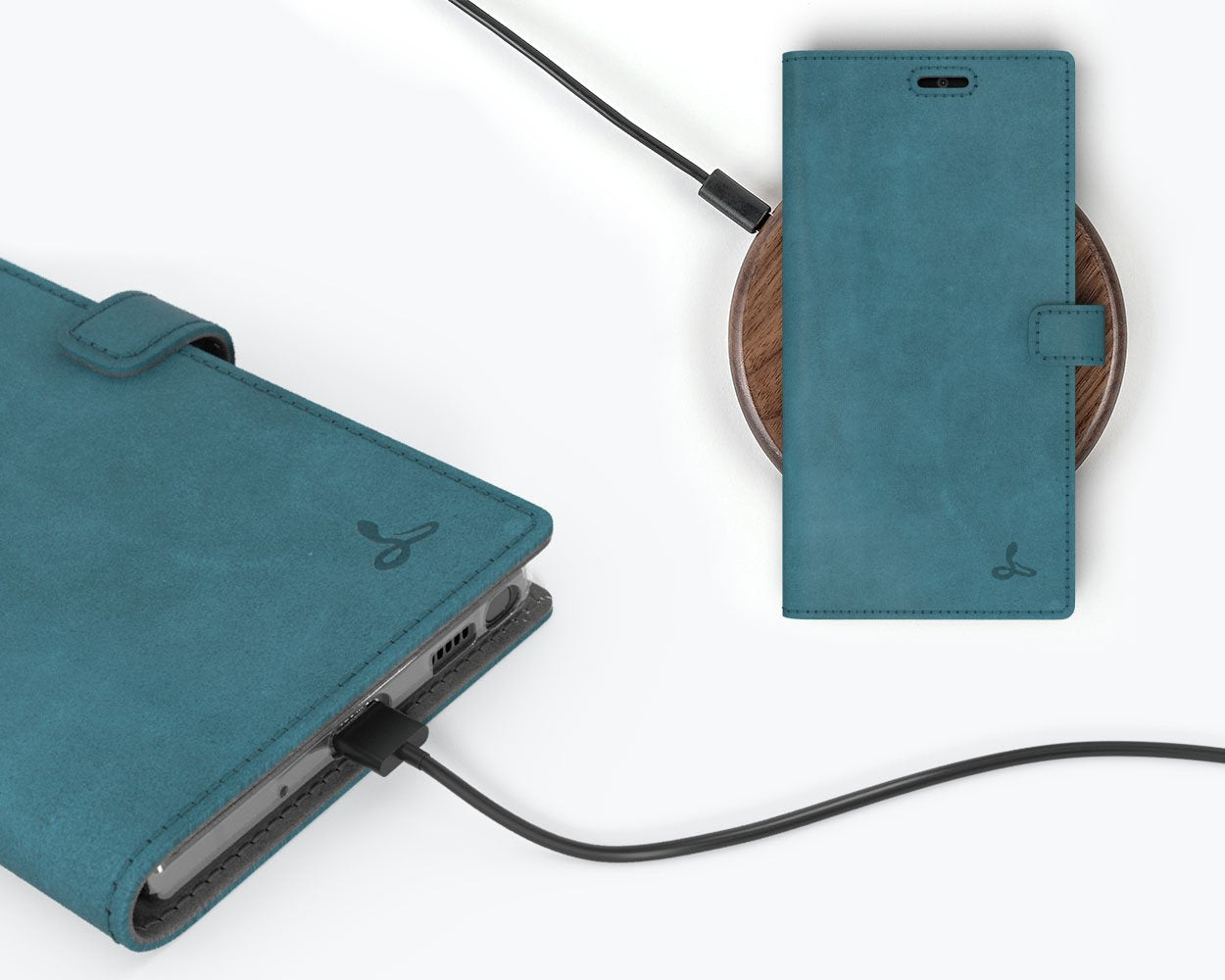 Samsung Galaxy Note 20 - Vintage Leather Wallet Phone Case