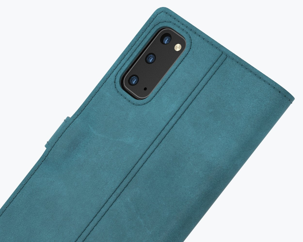 Samsung Galaxy S20 - Vintage Leather Wallet Phone Case