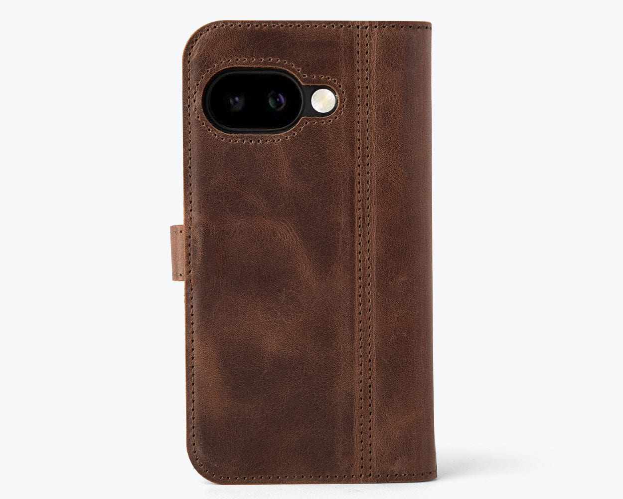 Google Pixel 9A - Vintage Leather Wallet Phone Case