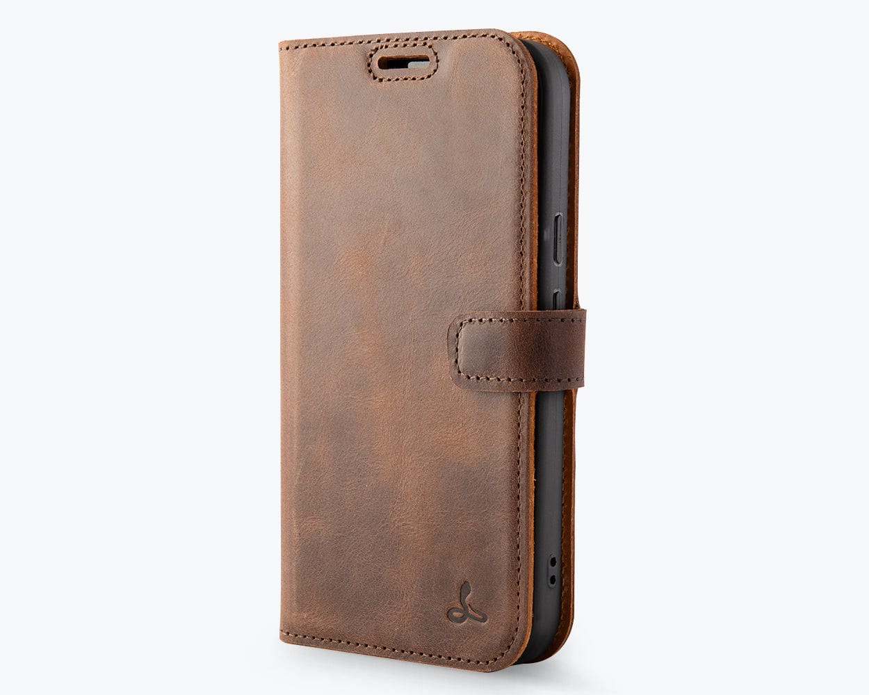 Google Pixel 9A - Vintage Leather Wallet Phone Case