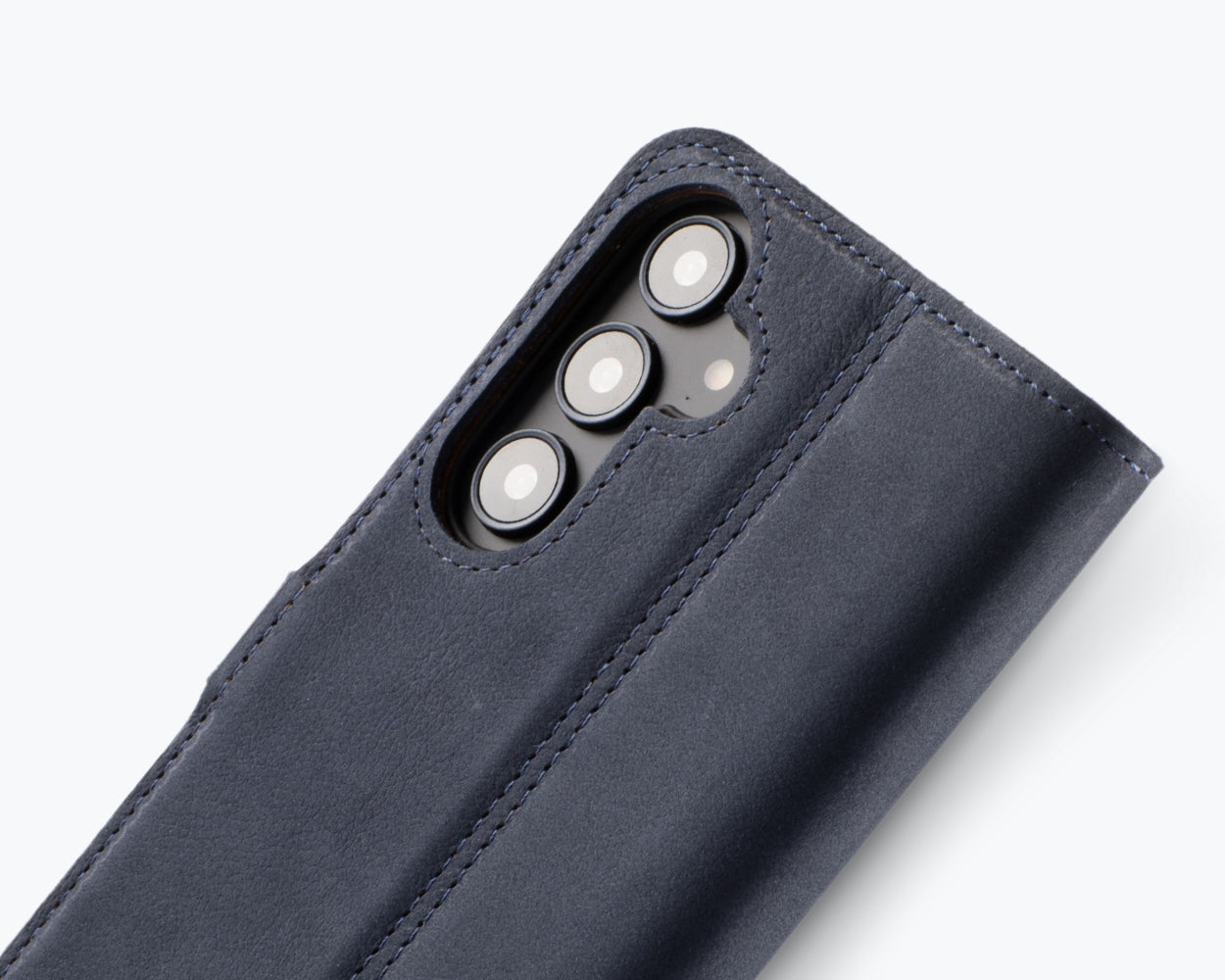 Samsung Galaxy A55 - Vintage Leather Wallet Phone Case