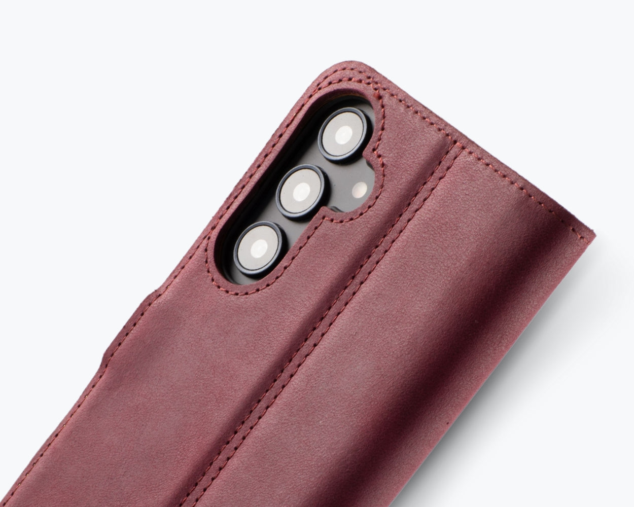 Samsung Galaxy A35 - Vintage Leather Wallet Phone Case