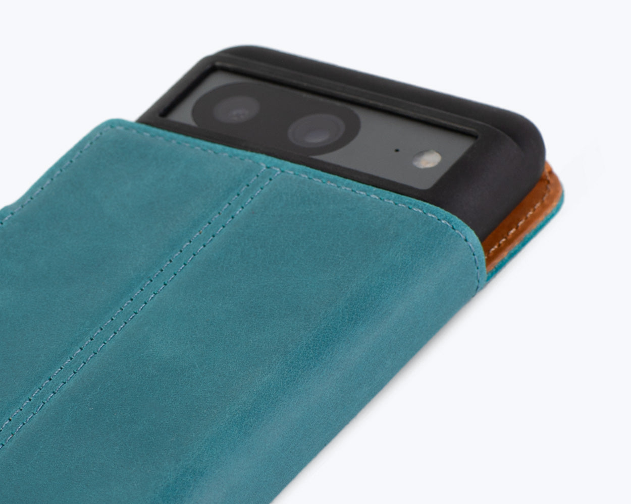Google Pixel 8 - Vintage Leather Wallet Phone Case