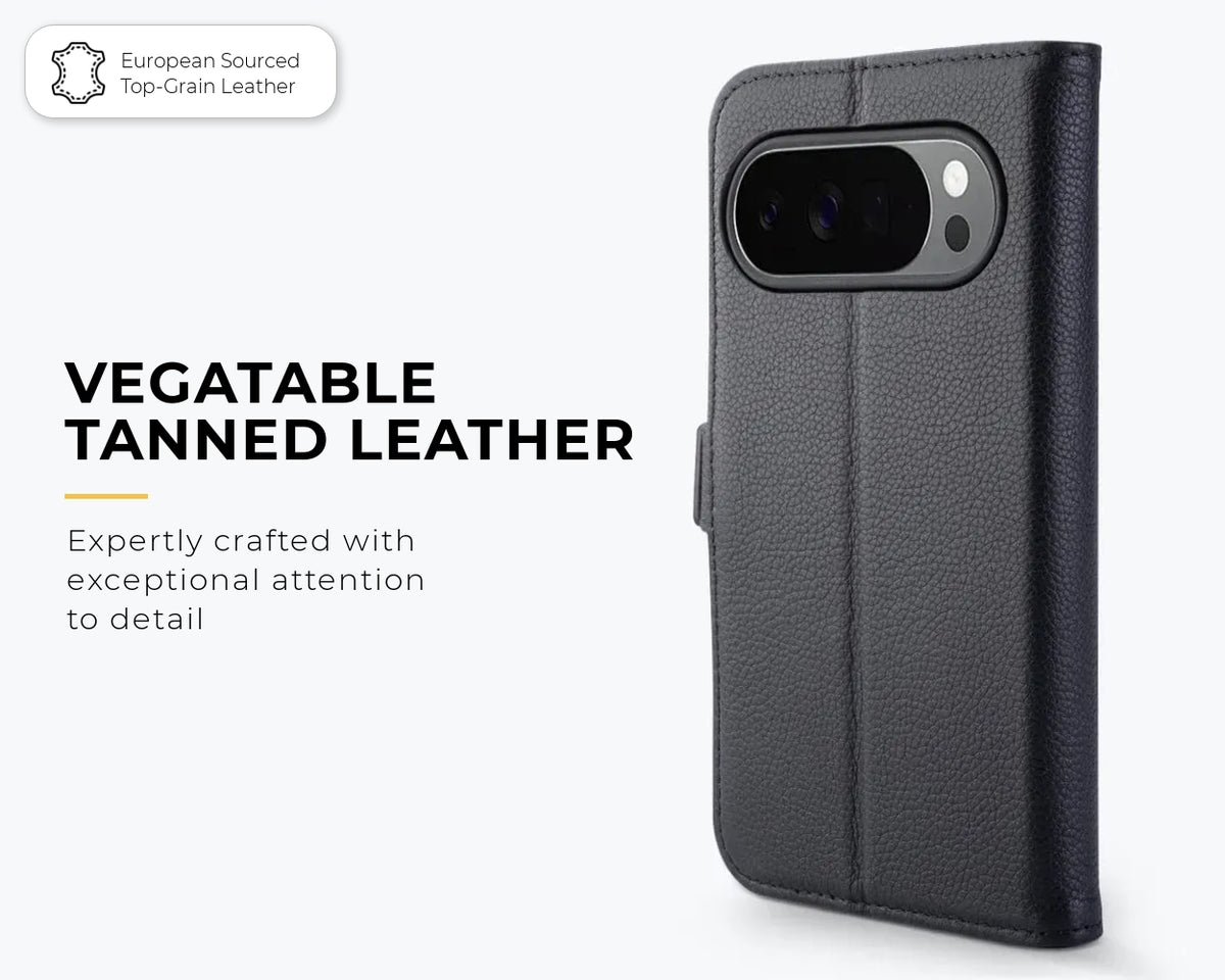 Google Pixel 10 Pro XL - Metro Leather Wallet Phone Case