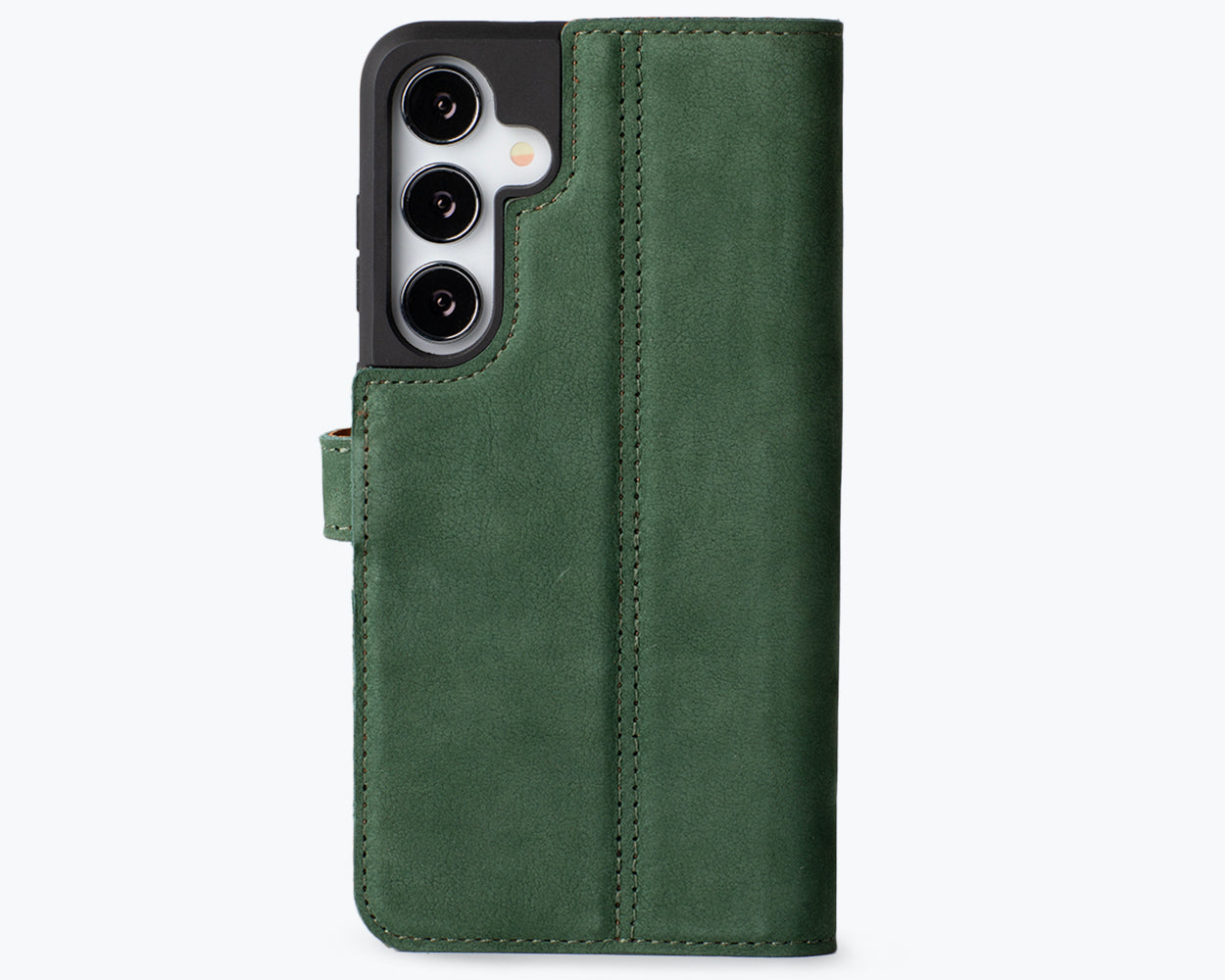 Samsung Galaxy S25 - Vintage Leather Wallet Phone Case