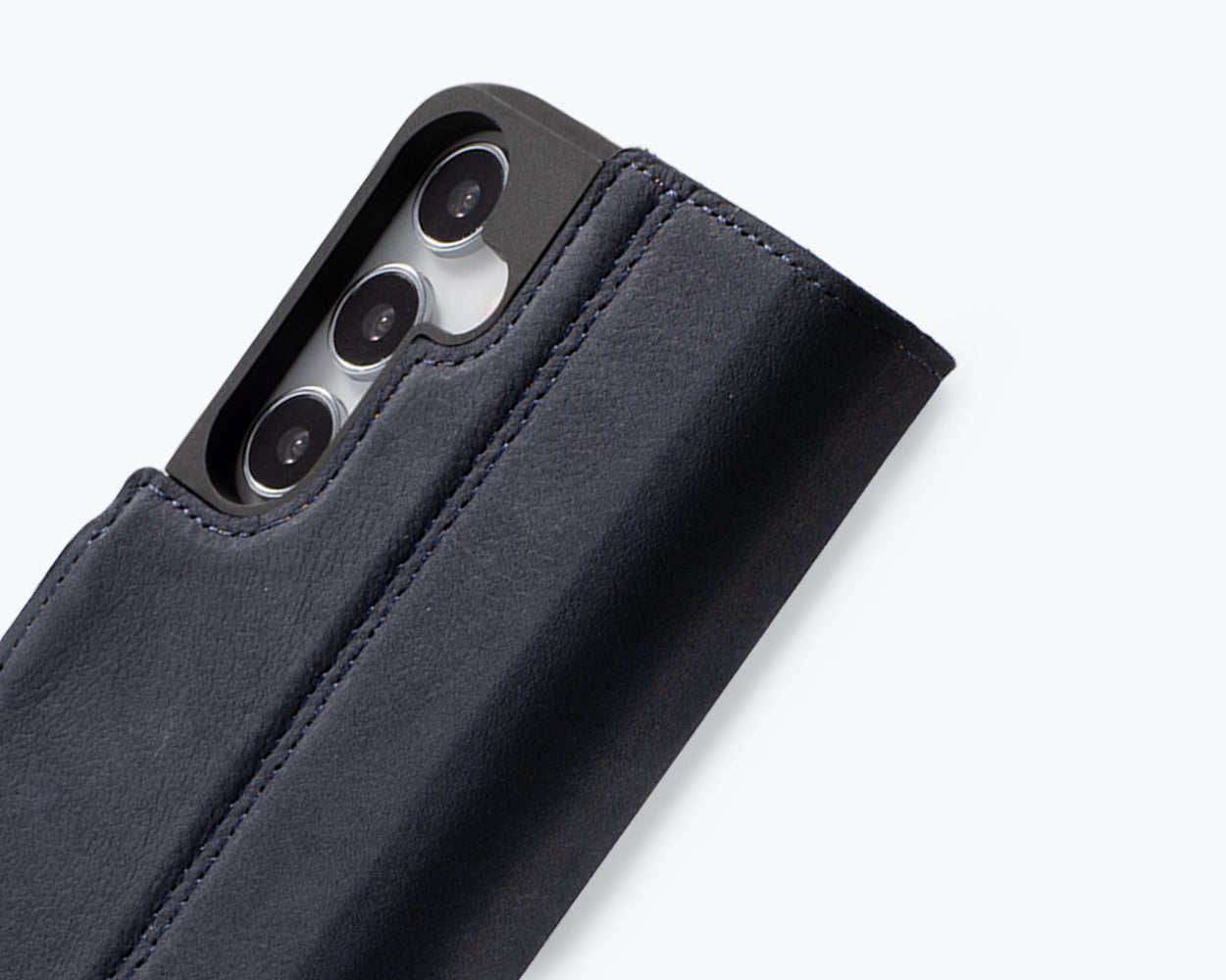 Samsung Galaxy S25 - Vintage Leather Wallet Phone Case