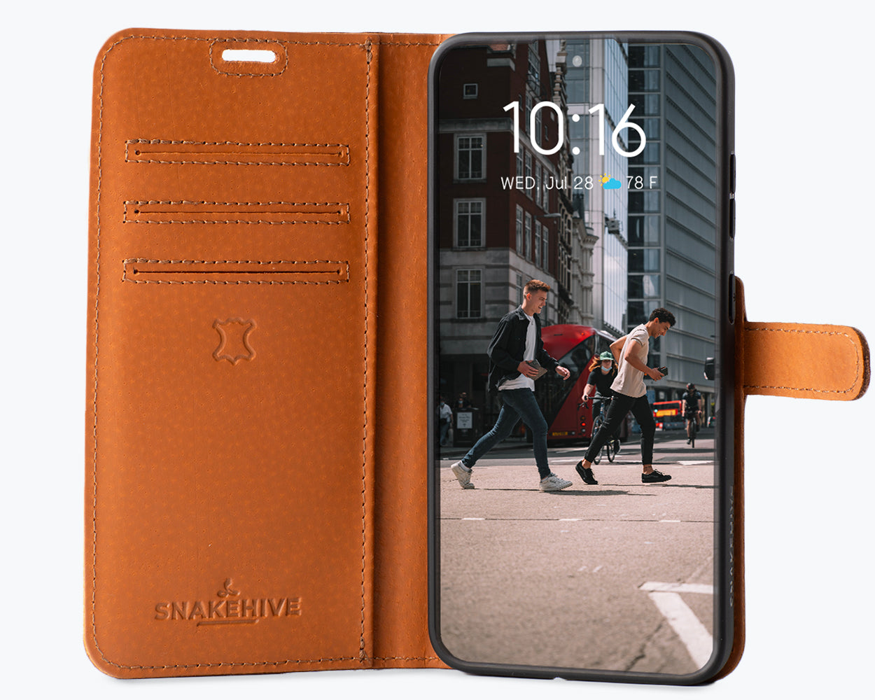 Samsung Galaxy S24 Plus - Vintage Leather Wallet Phone Case